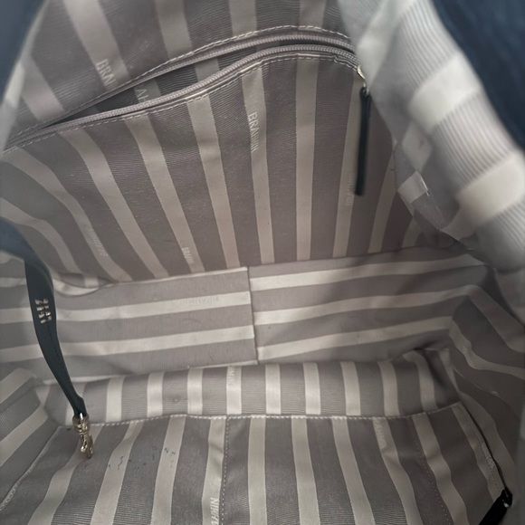 Brahmin Black Leather Hobo Handbag - Picture 11 of 11